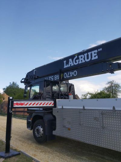 Lagrue - Telescopische kraan: Amak 180 RH